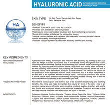 Load image into Gallery viewer, HYDROJELLY MASK - HYALURONIC ACID